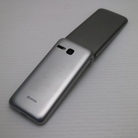 902 KC DIGNO ケータイ3 シルバー 白ロム 08000