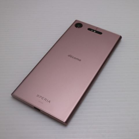 超美品 SO-01K Xperia XZ1 ピンク スマホ 即日発送 スマホ 白ロム