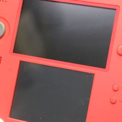 美品 ニンテンドー2DS レッド 即日発送 game 任天堂 本体 土日祝発送OK
