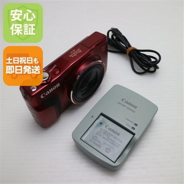 新品同様 PowerShot SX700 HS レッド 即日発送 デジカメ Canon 本体