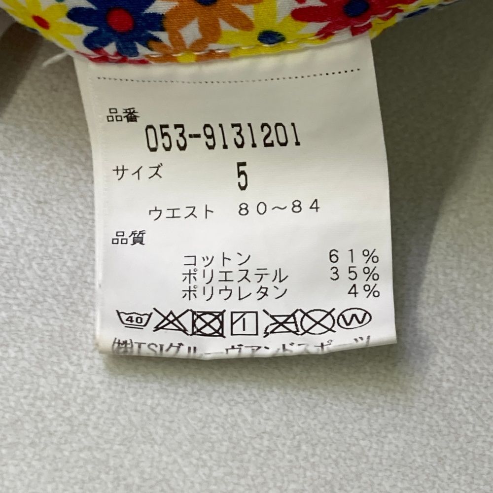 サイズ：5 PEARLY GATES パーリーゲイツ 30周年 ストレッチパンツ