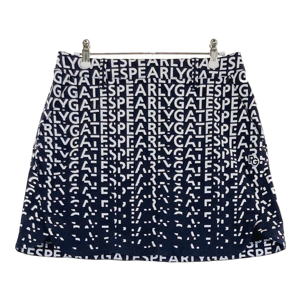 サイズ 1 PEARLY GATES パーリーゲイツ スカート ネイビー系 ゴルフウェア レディース ストスト