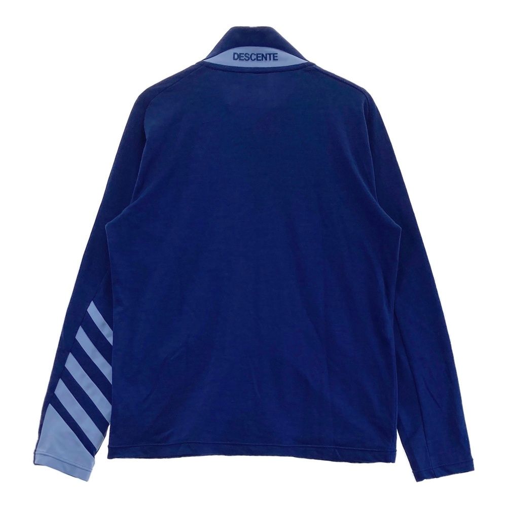 サイズ：XO DESCENTE GOLF デサントゴルフ ジップジャケット ネイビー