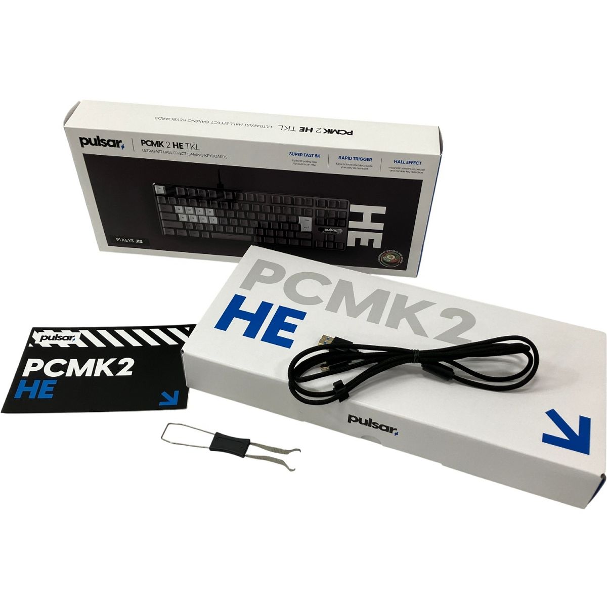 Pulsar Gaming Gears PCMK 2 HE TKL ゲーミングキーボード PC 家電