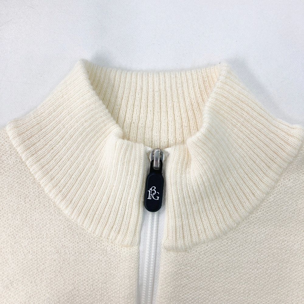 サイズ：4 1PIU1UGUALE3 GOLF ハーフジップ 長袖ニットセーター