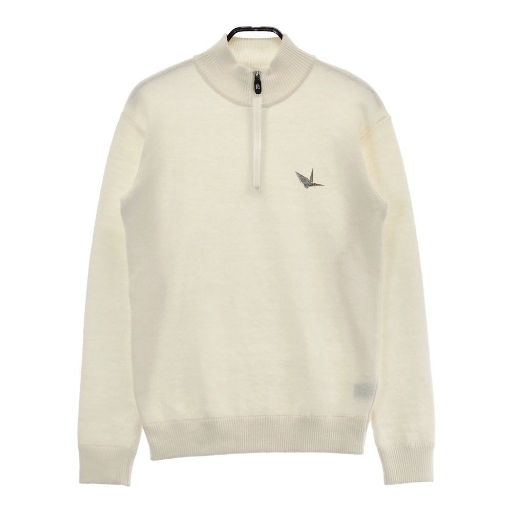 サイズ：4 1PIU1UGUALE3 GOLF ハーフジップ 長袖ニットセーター