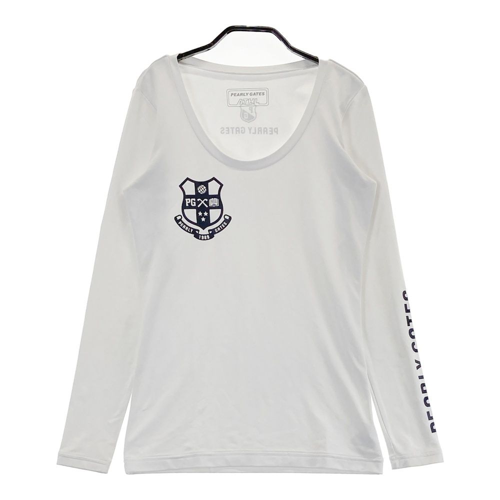 サイズ：0 PEARLY GATES パーリーゲイツ 長袖Tシャツ ホワイト系