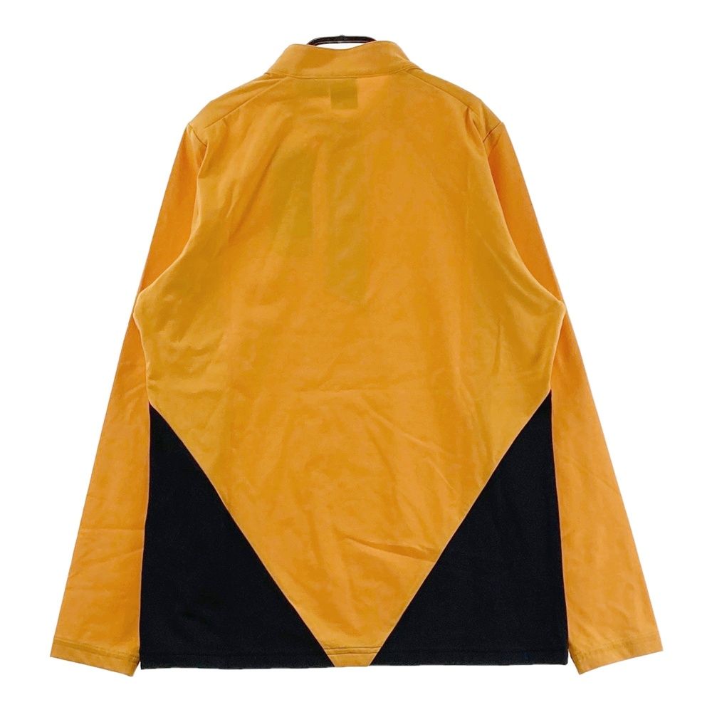 サイズ：M 注文 DESCENTE GOLF デサントゴルフ 長袖Tシャツ オレンジ系