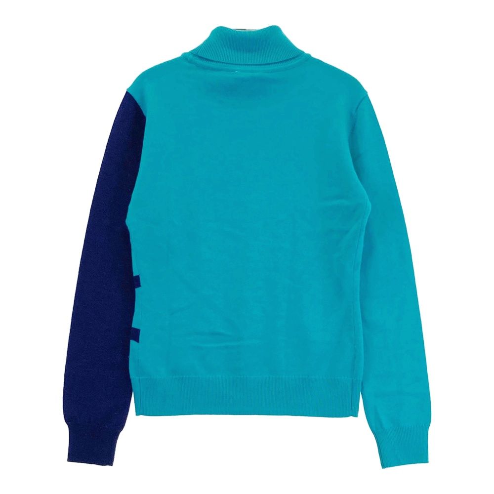 サイズ：S DESCENTE GOLF デサントゴルフ ウール混 タートルネック