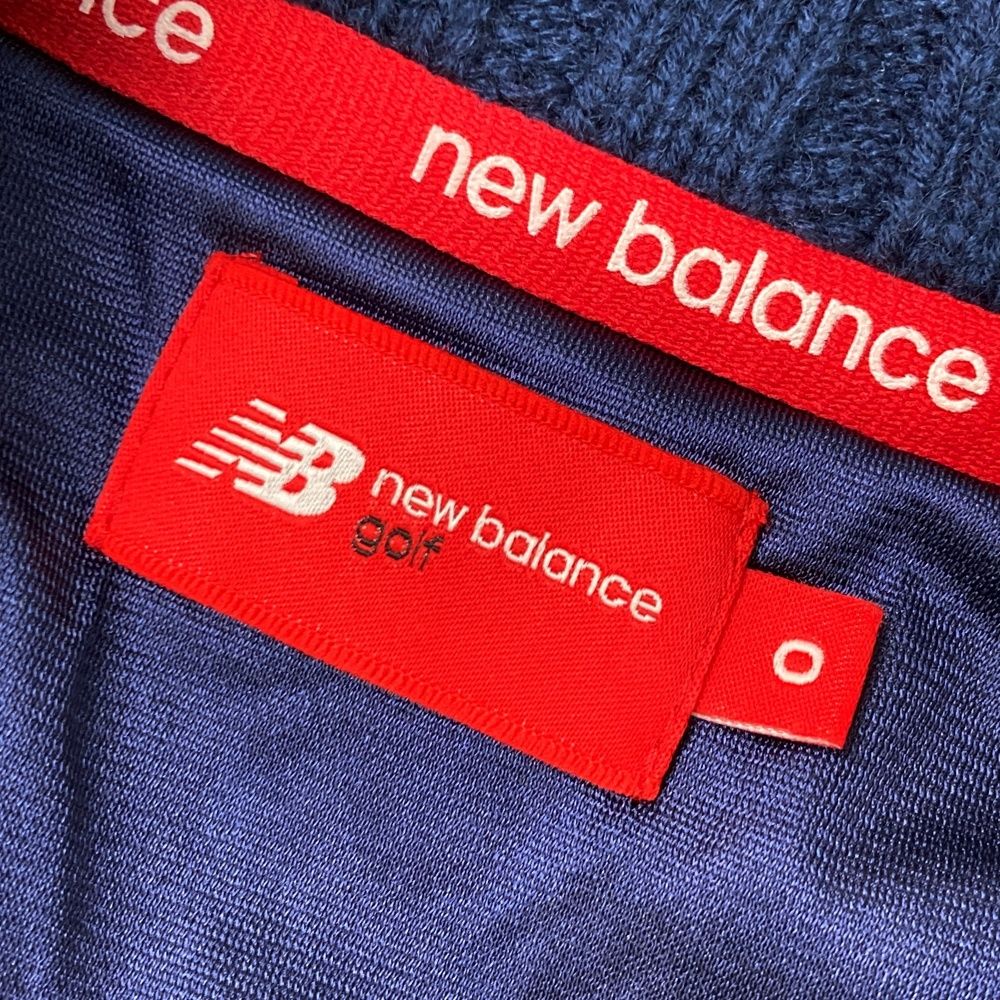 サイズ：0 NEW BALANCE GOLF ニューバランス 裏地付 ウール混 ニット
