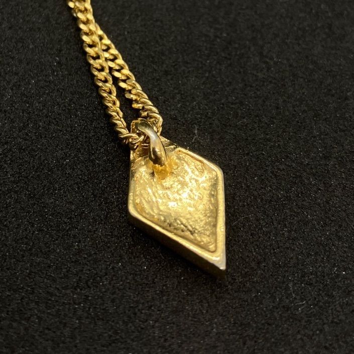 Christian Dior クリスチャンディオール ネックレス ゴールド ライン