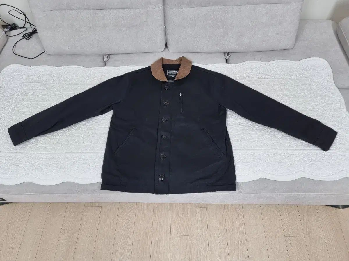FrizmWORKS フリズムワークス ブラック コーデュロイ KARA カラ デッキ ジャケット L N 1 モチーフ