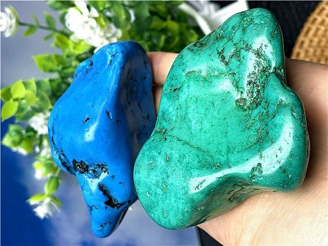 超綺麗ターコイズ（トルコ石）原石B88J3/33J20D - メルカリ