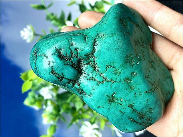 超綺麗ターコイズ（トルコ石）原石B88J3/33J20D - メルカリ