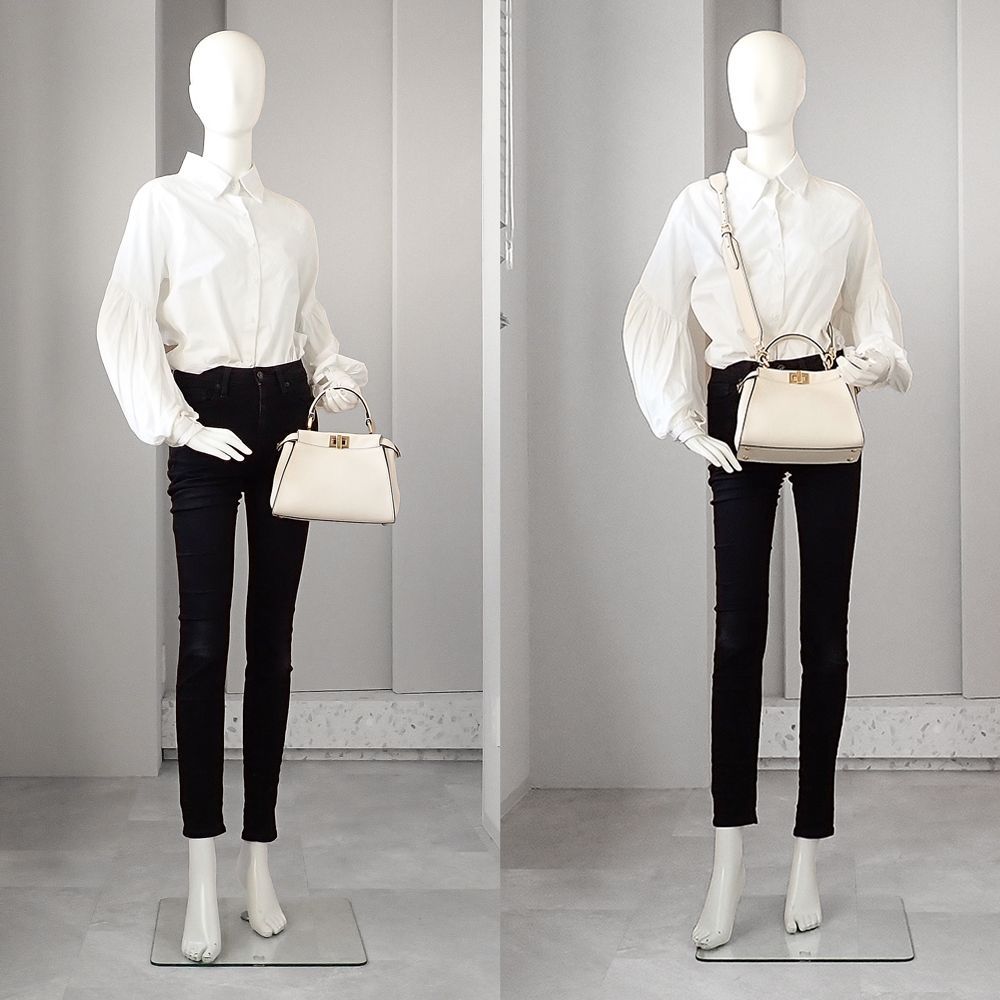 フェンディ ピーカブー スモール ハンドバッグ ショルダーバッグ 2way