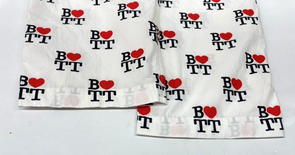 ボット BoTT ユニセックス LOVE Pajama パジャマパンツ アイラブ I NY オマージュ ロゴ プリント トレンド Y 2 K WHITE ホワイト系 白 231 08 ボトムスその他 総柄 ホワイト Lサイズ 104 LB-47