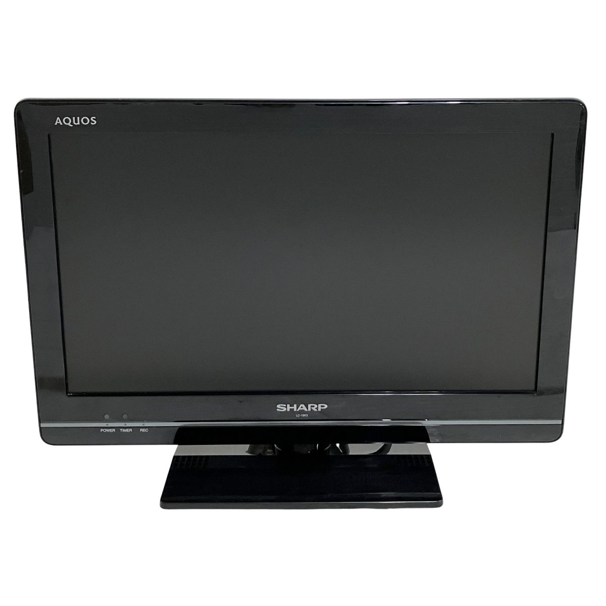 SHARP LC 19 K 5 AQUOS 液晶テレビ V型 2011年製 スタンドネジ リモコン 枠傷有 映像機器 訳有