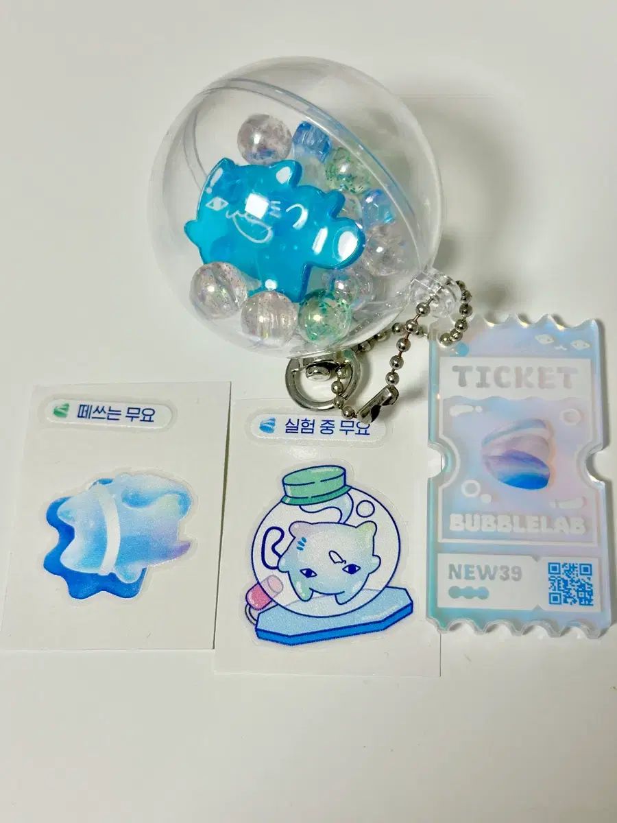 イセドル ゴセグ ポップアップ キーホルダー ティブティブシール