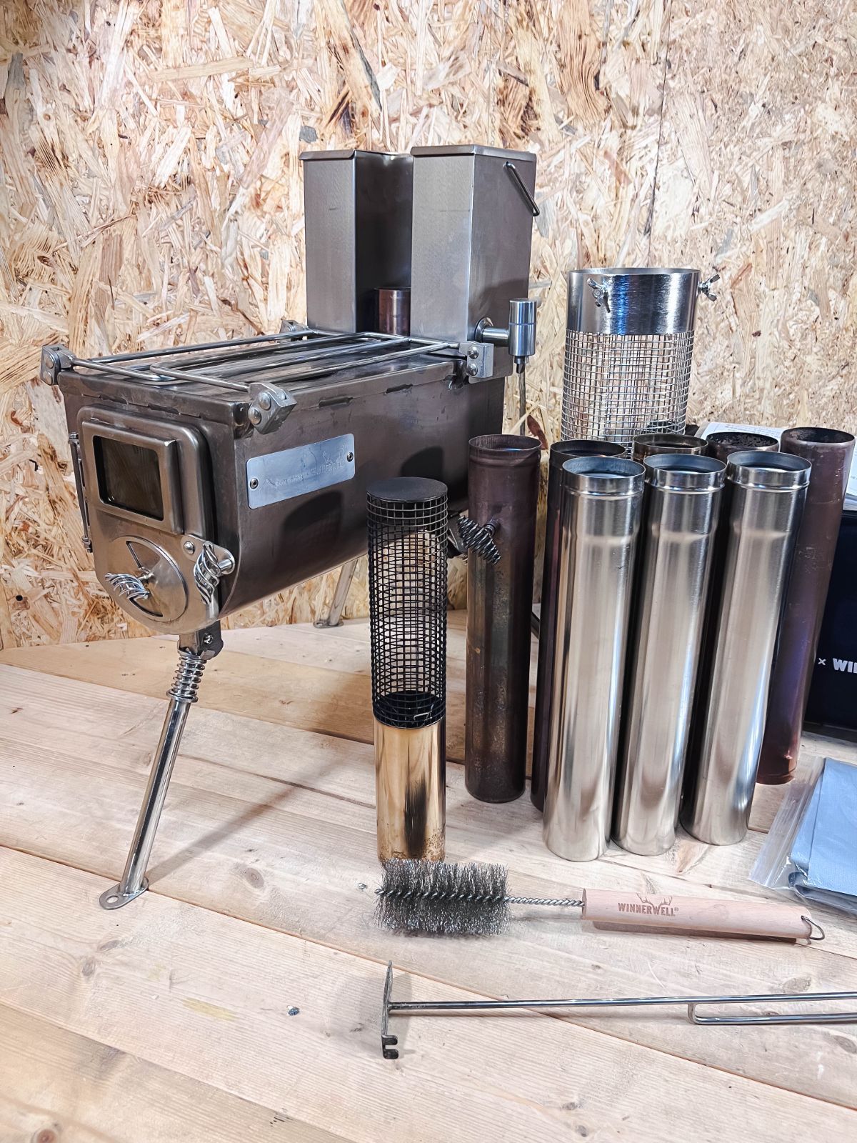 薪ストーブ WINNERWELL ウッドストーブ セット ウォータータンク付き
