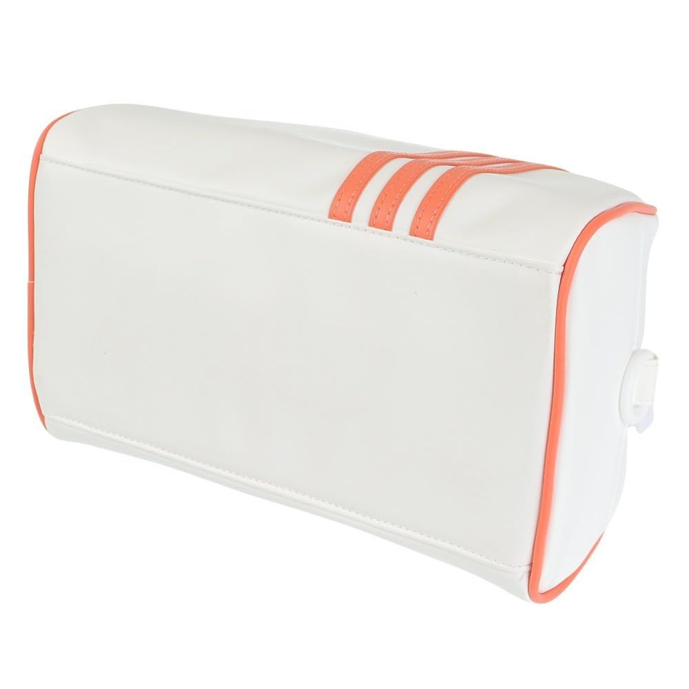 adidas(アディダス) スリーストライプ ミニボストンバッグ ホワイト