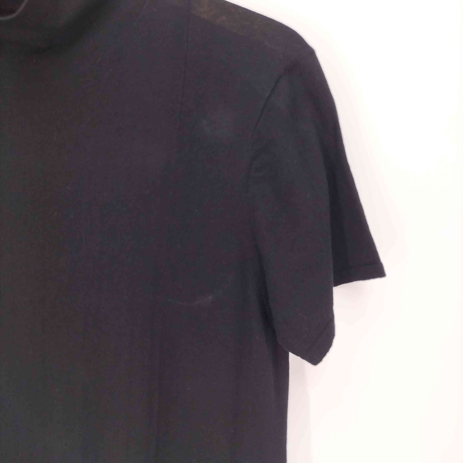  レギュレーションヨウジヤマモト Yohji Yamamoto 23 AW HIGH TWISTED COTTON R-16 G NECK DRESS ハイ ツイスト コットン ハイネック ドレス ワンピース レディース JPN 2 その他 ワンピース