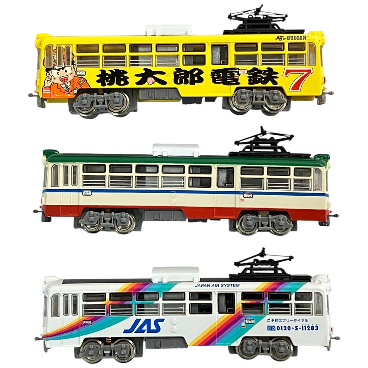 MODEMO NT2/NT4/NT5 土佐電鉄 600形 JAS レインボーセブン 桃太郎電鉄7