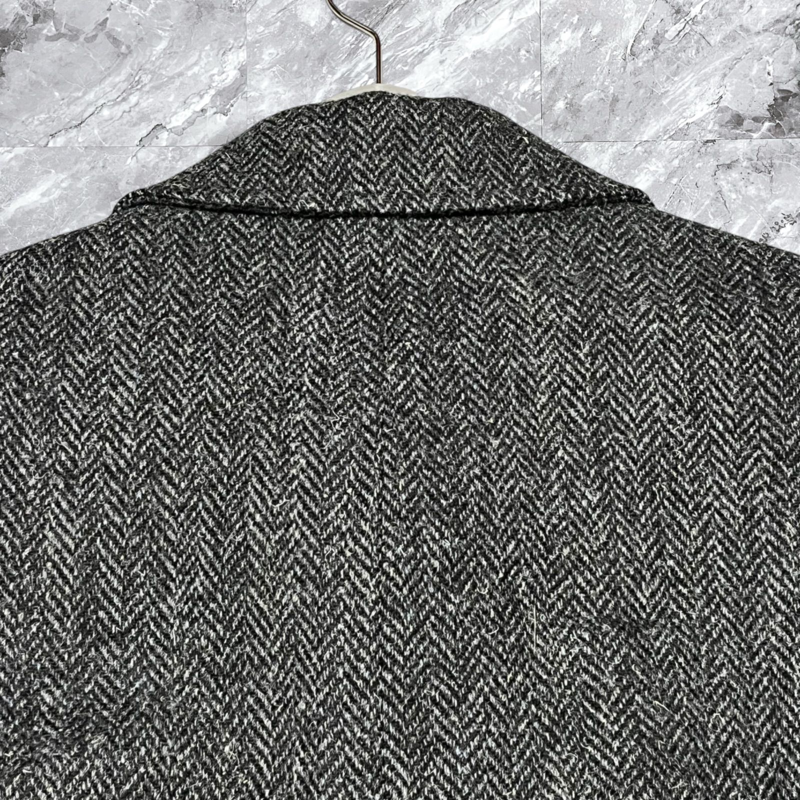 極美品 Eddie Bauer エディーバウアー Harris Tweed ハリスツイード