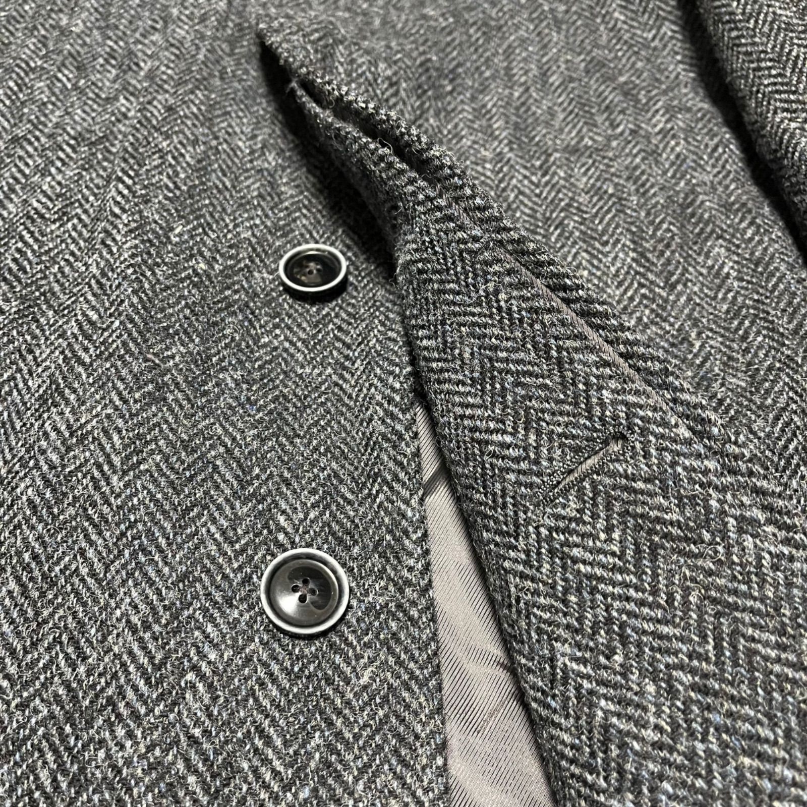 極美品 Eddie Bauer エディーバウアー Harris Tweed ハリスツイード