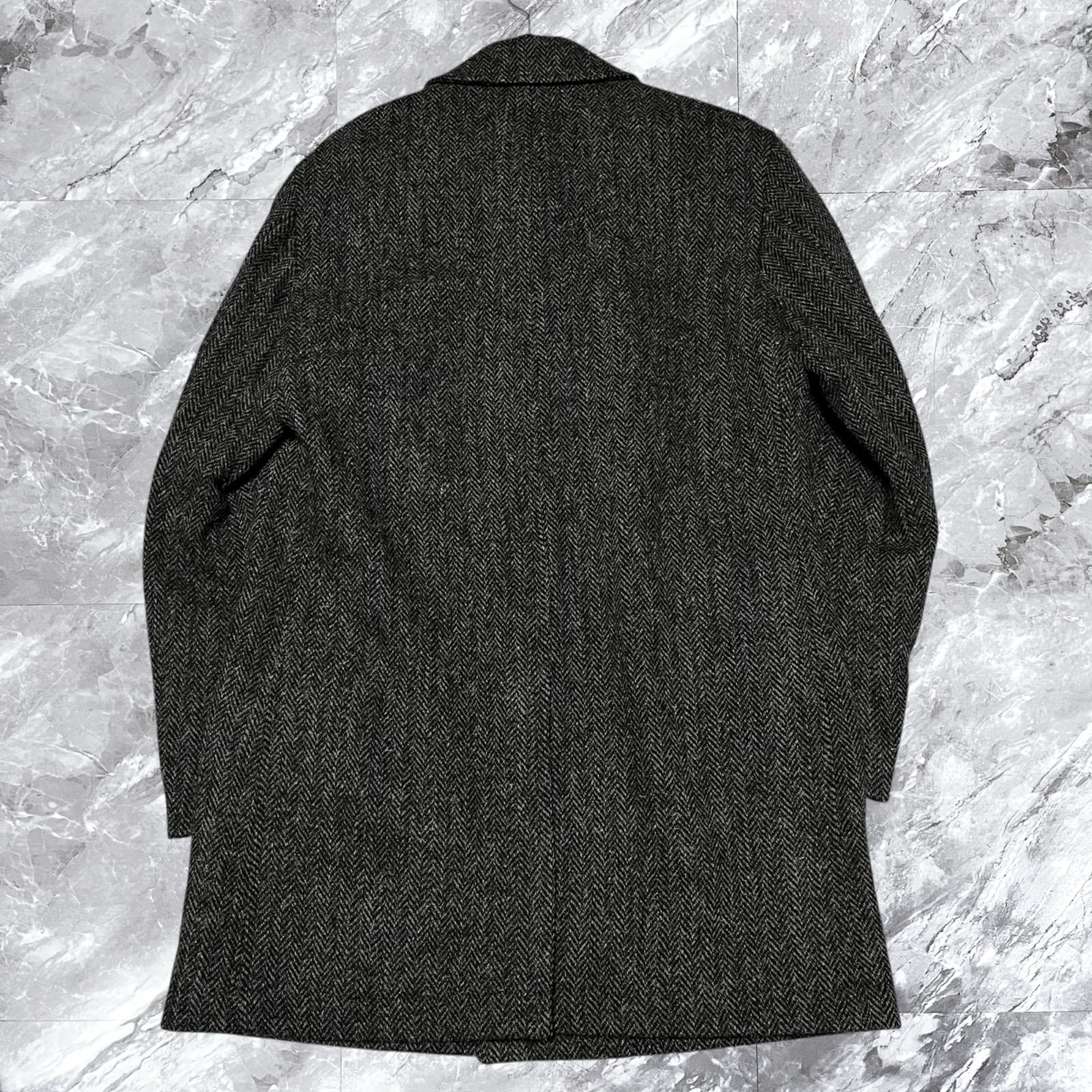 極美品 Eddie Bauer エディーバウアー Harris Tweed ハリスツイード