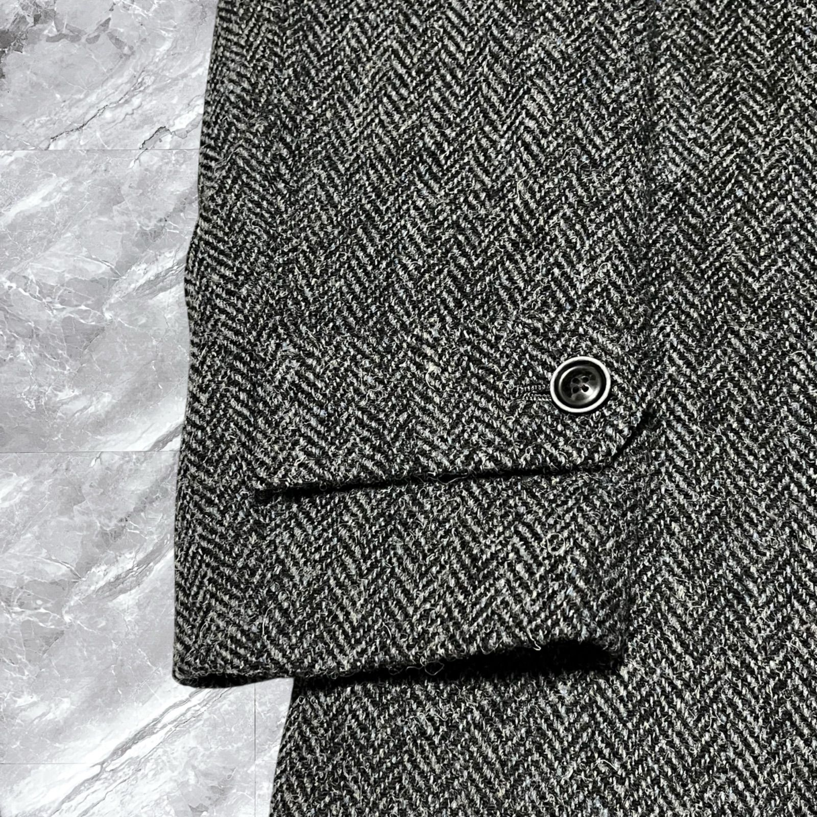 極美品 Eddie Bauer エディーバウアー Harris Tweed ハリスツイード