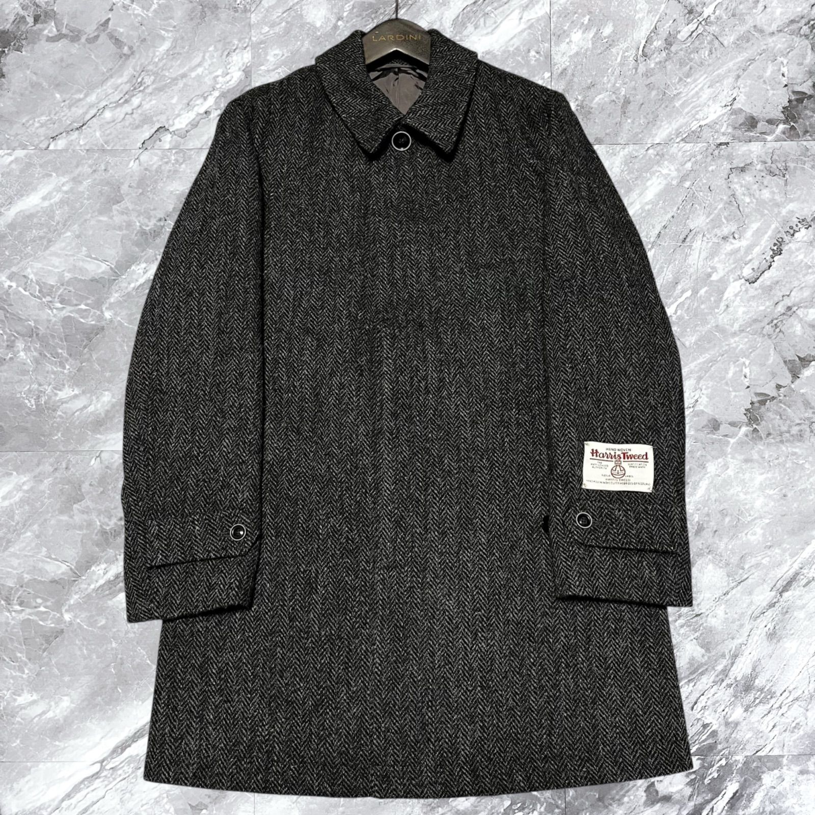 極美品 Eddie Bauer エディーバウアー Harris Tweed ハリスツイード