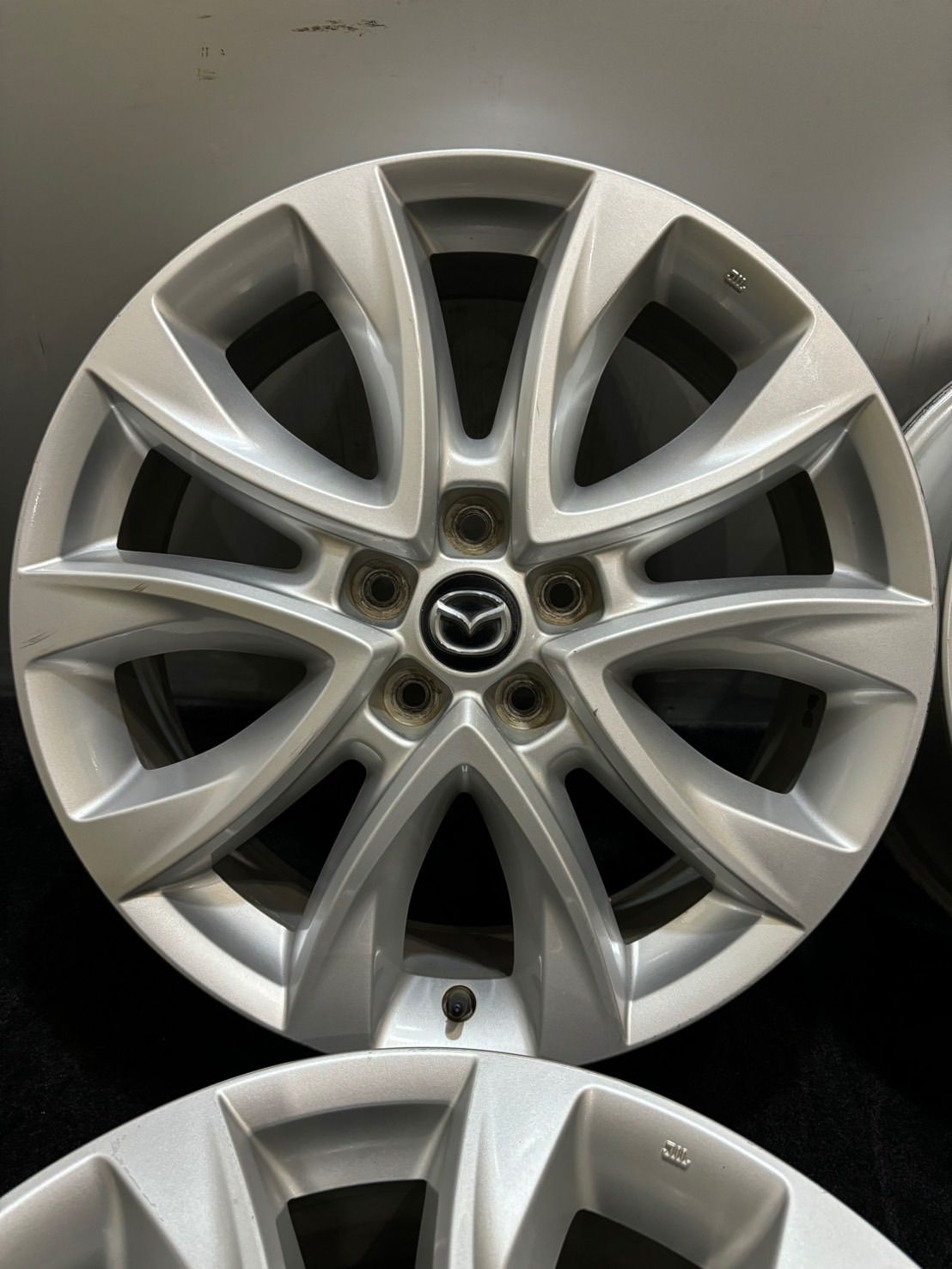 マツダ CX 5 19インチ 7 J 50 114 3 H アルミホイール 4本 1 K 918