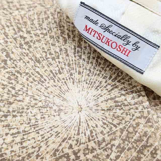 ✾まめ藤✾三越謹製 正絹 着物 光が零れる幻想と波動で視線を追わせる空間 道行コート D-6