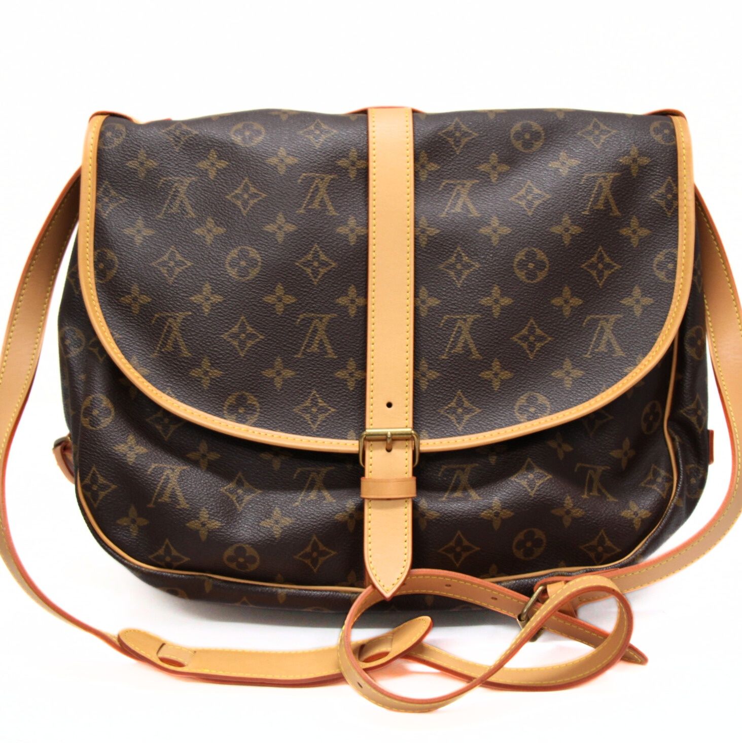 ルイヴィトン Louis Vuitton ソミュール30 ショルダーバッグ