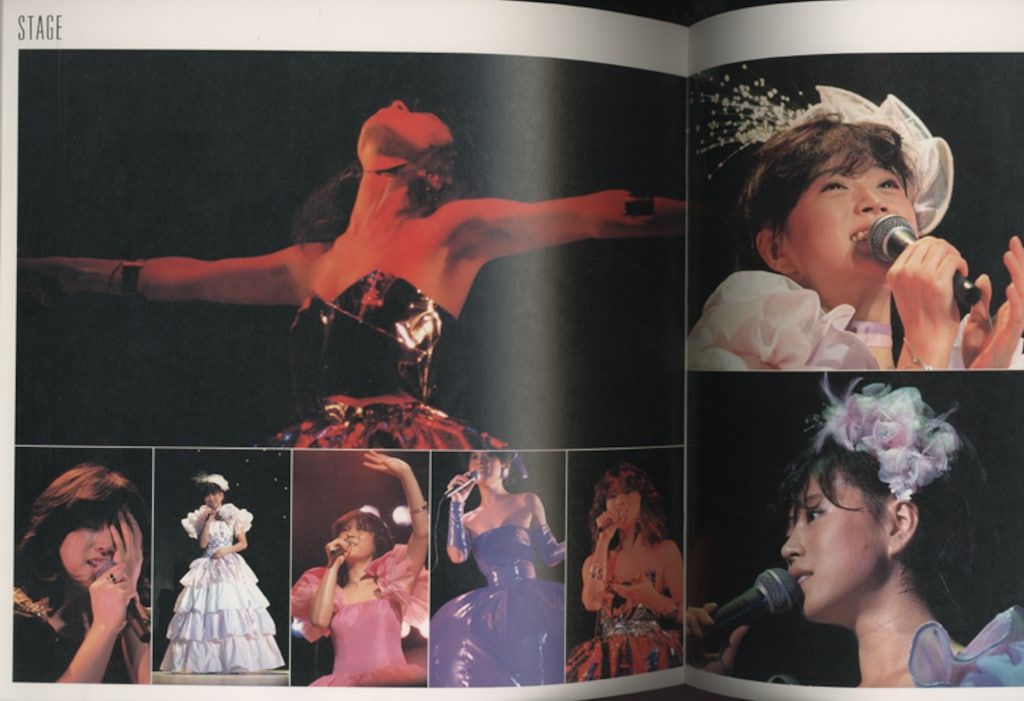 ツアーパンフ 中森明菜映像写真展 AKINA VISUAL FAIR 1984