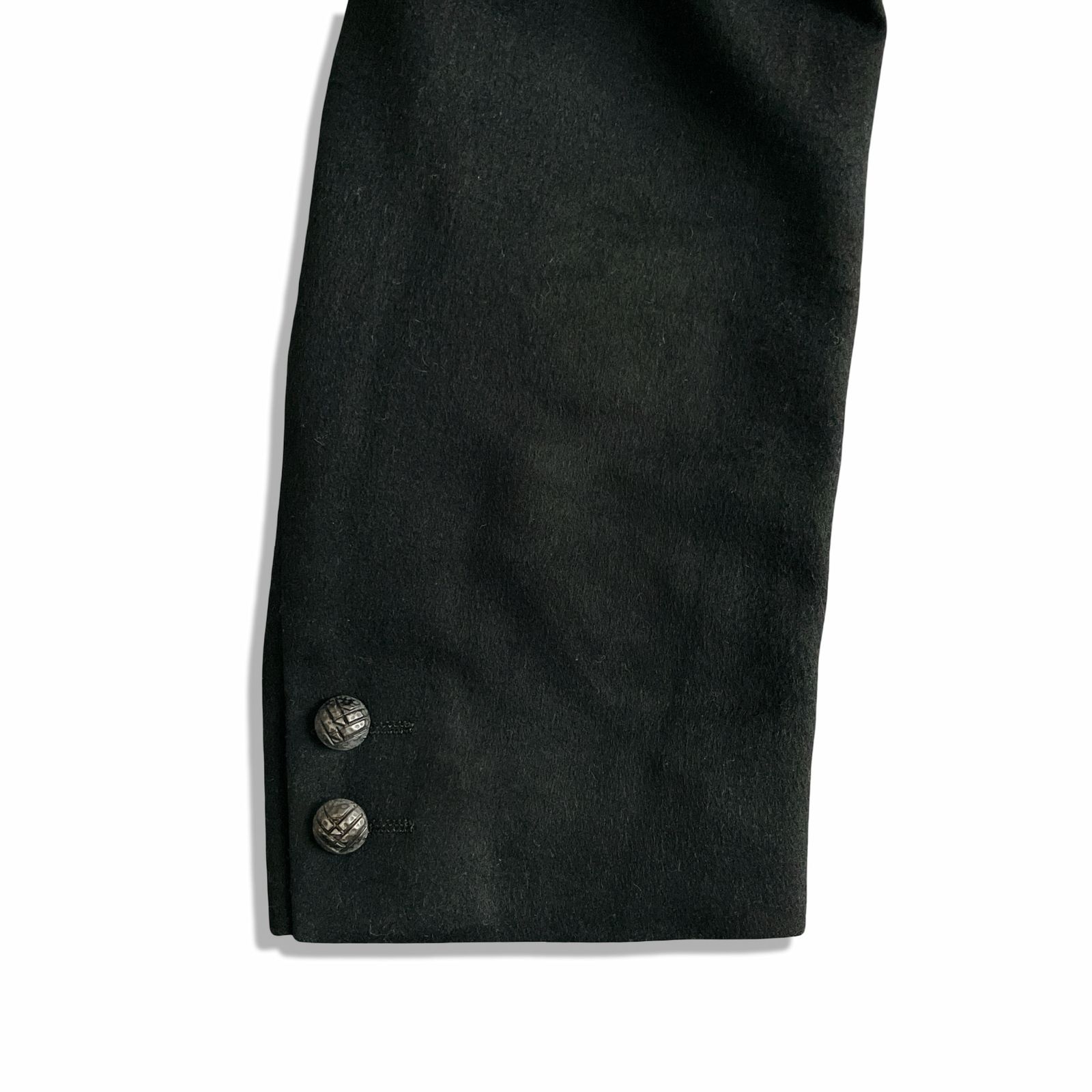 GIANNI VERSACE ジャンニ ヴェルサーチ ショールカラー ウール ダブル