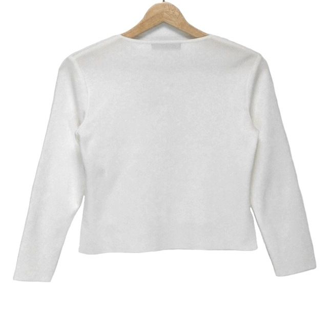 Rene(ルネ) カーディガン サイズ34 S レディース美品 - 白 長袖