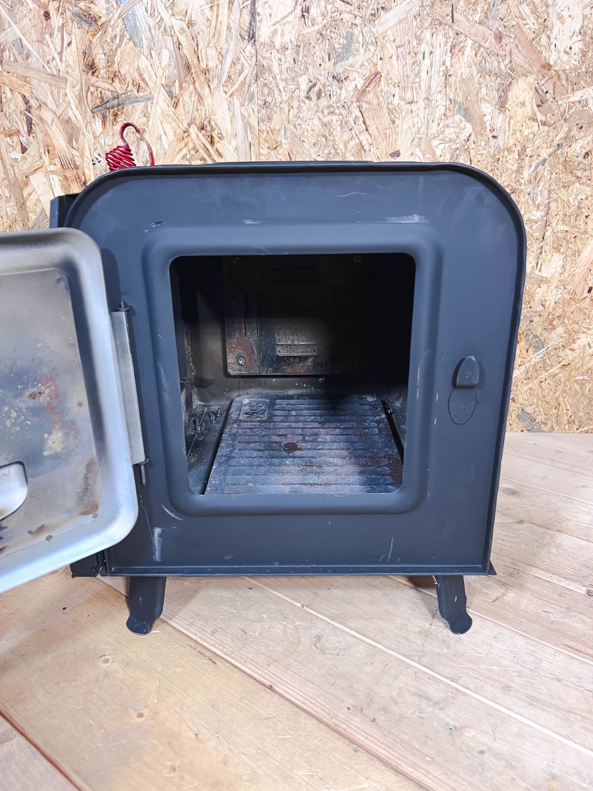  ミニ薪ストーブ”ＲＯＳＥ” セット 薪ストーブ バーベキュー 調理用品