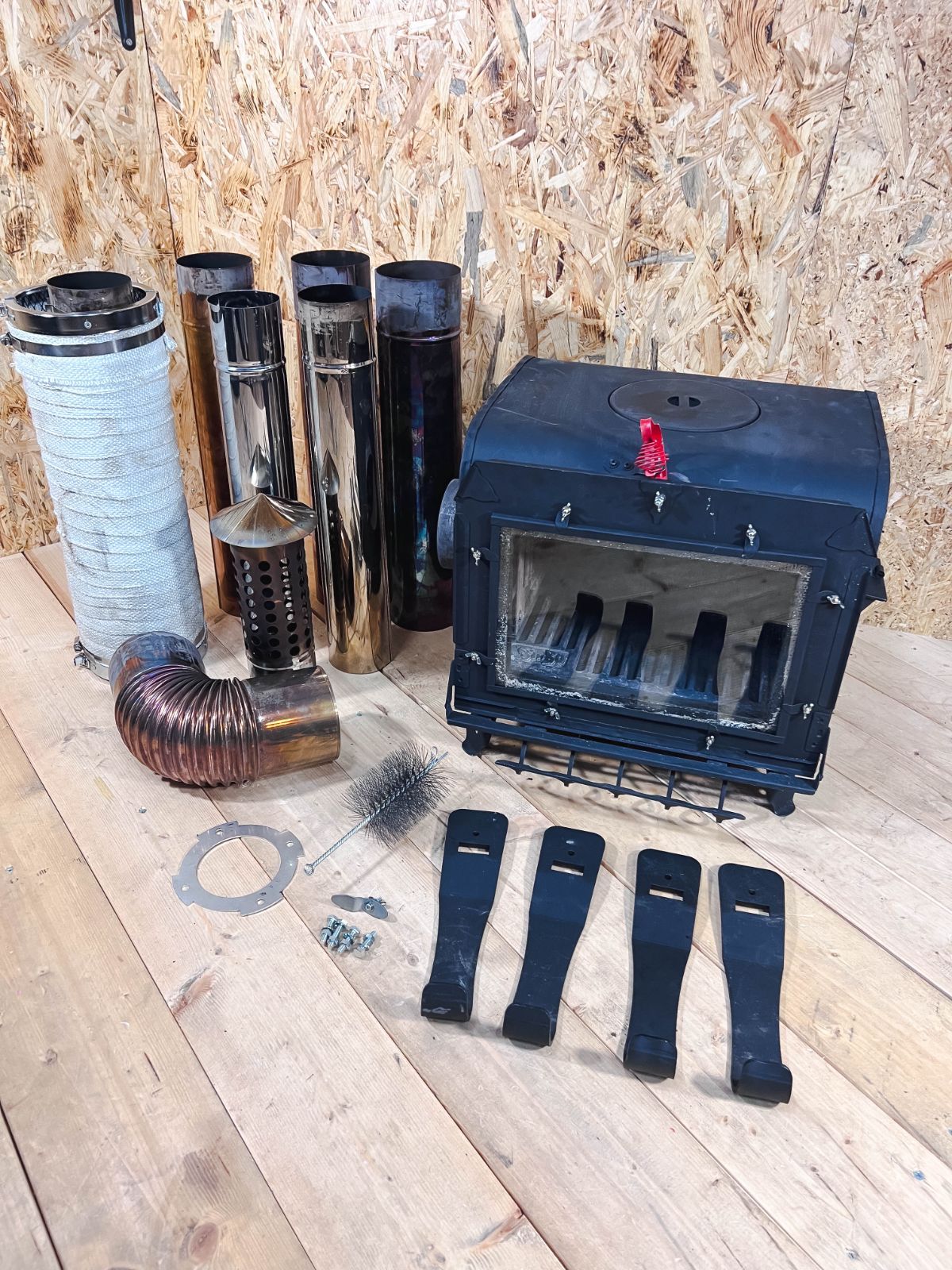 ミニ薪ストーブ ＲＯＳＥ セット