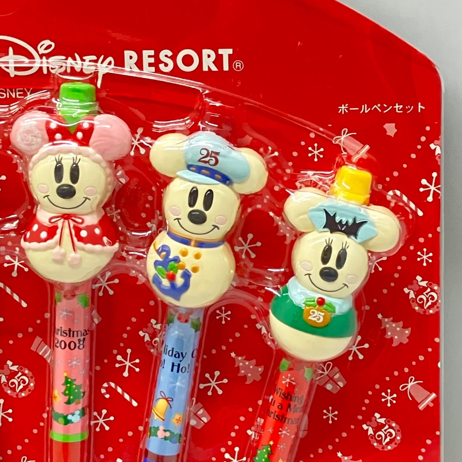 ディズニーリゾート25周年ボールペン　ディズニーランド25周年ボールペン　東京 新品】東京ディズニーリゾート 25周年記念 ボールペンセット 東京