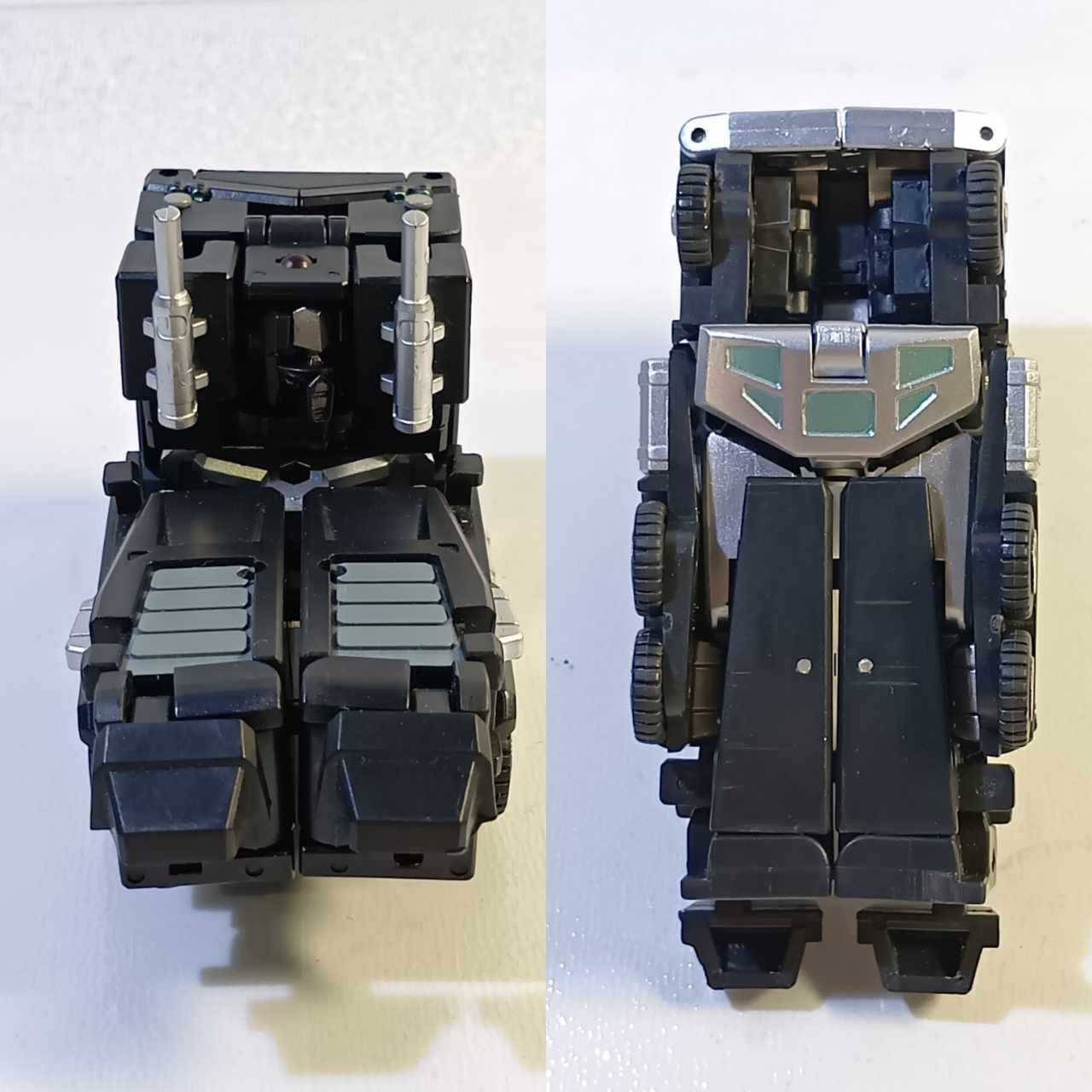 トランスフォーマー 非正規フィギュア プラモデル ブラックコンボイ似