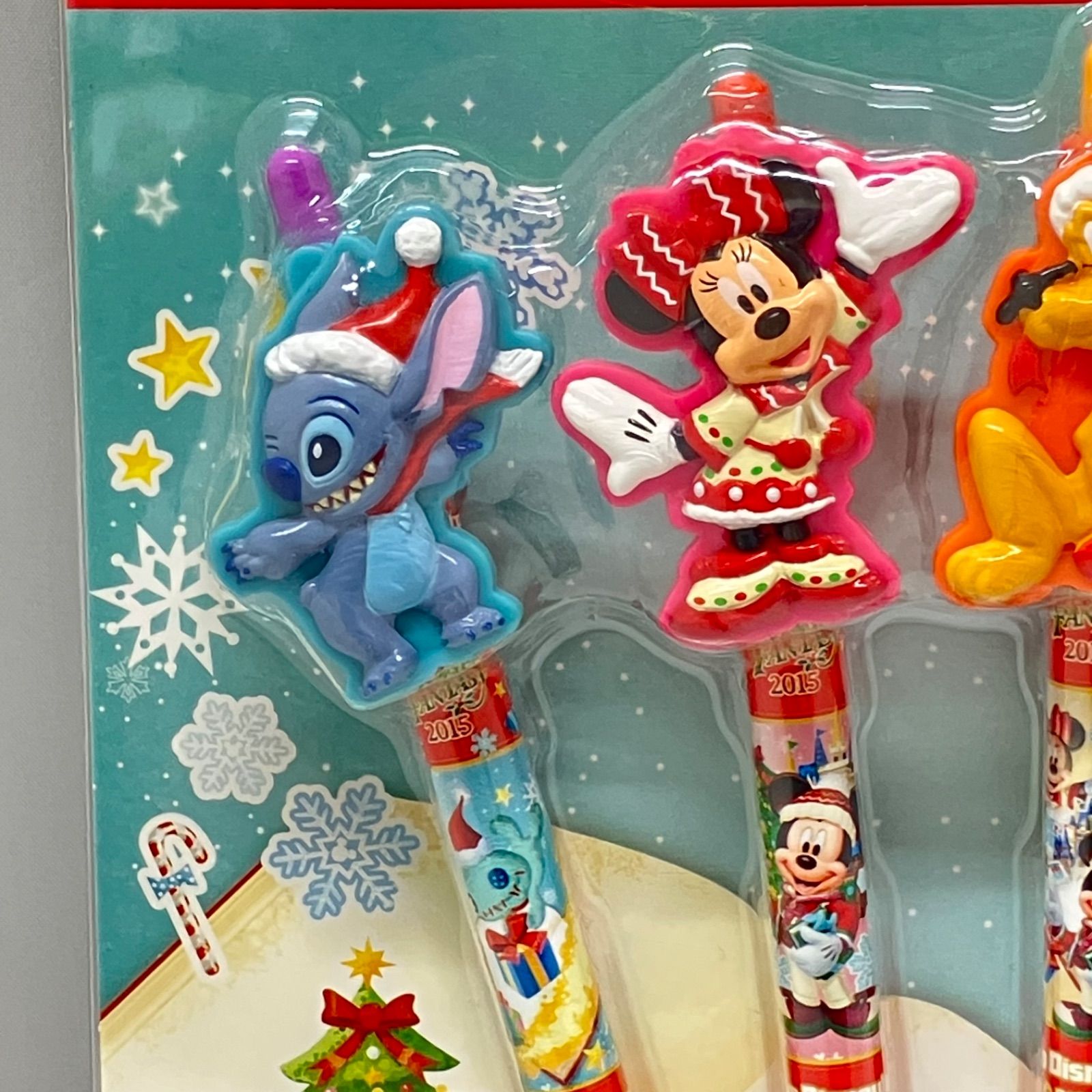 新品】レア ディズニー ボールペンセット クリスマスファンタジー2015
