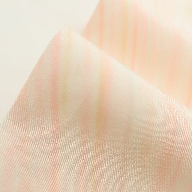 ✾まめ藤✾ 正絹 着物 袖無双 春色の優しい流れ星が翔けるスタート 長襦袢 D-9