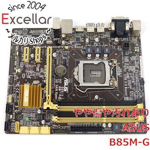 bn:9] ASUS製 MicroATXマザーボード B85M-G LGA1150 - メルカリ