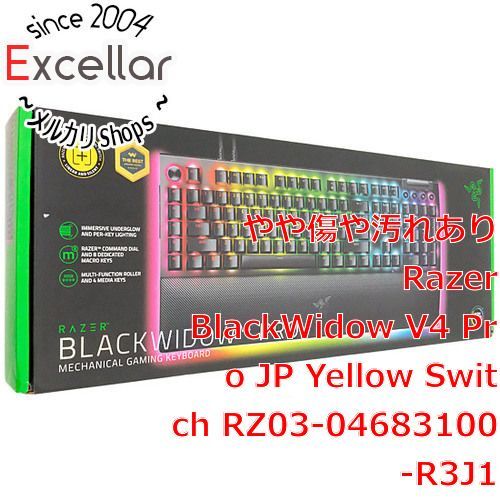 bn 11 Razer BlackWidow V 4 Pro JP Yellow Switch RZ 03- -R 3 J 1 元箱あり
