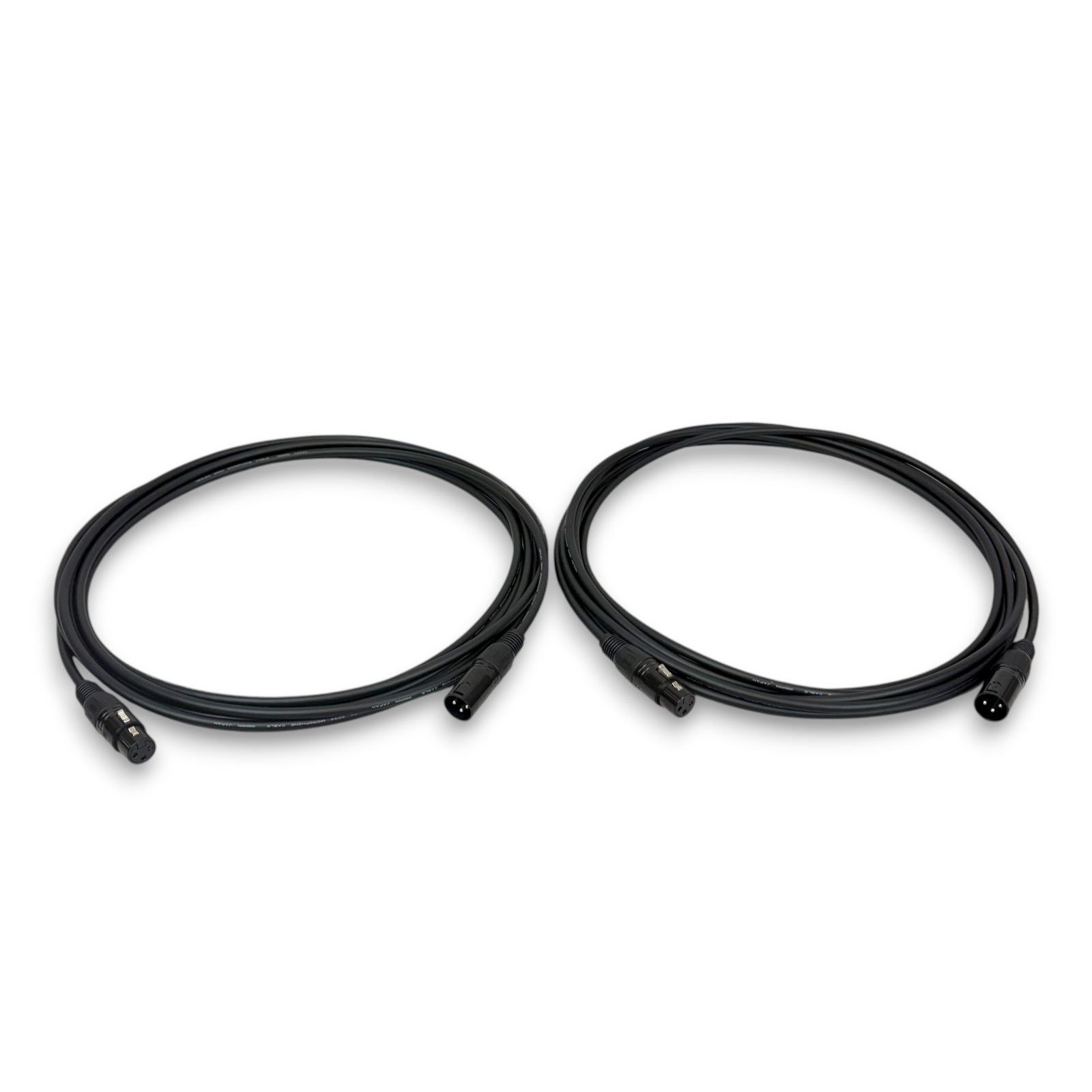 MOGAMI 2534 BLACK XLR マイクケーブル 5m 2本セット