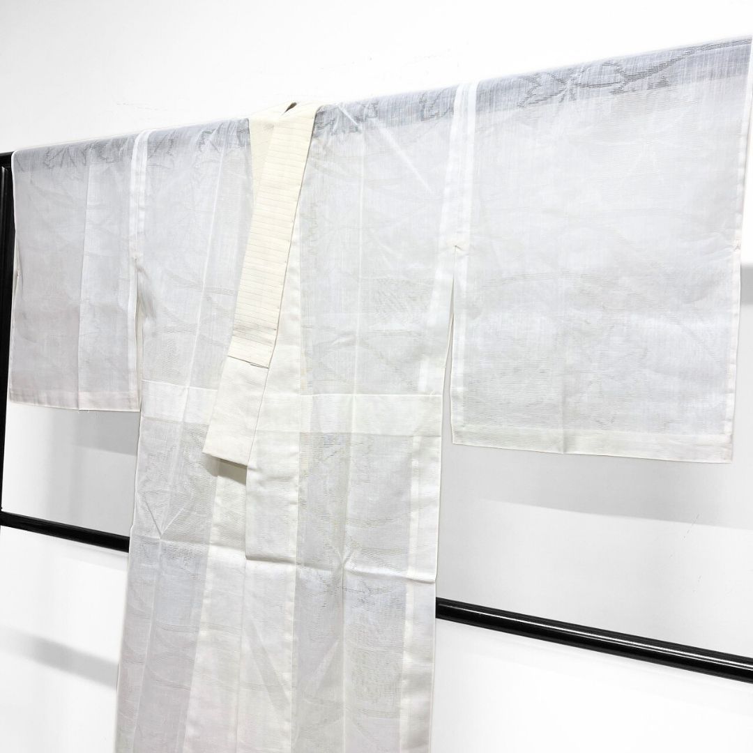 襦袢 麻襦袢 麻 楓 芝草 着物 114 b p ms