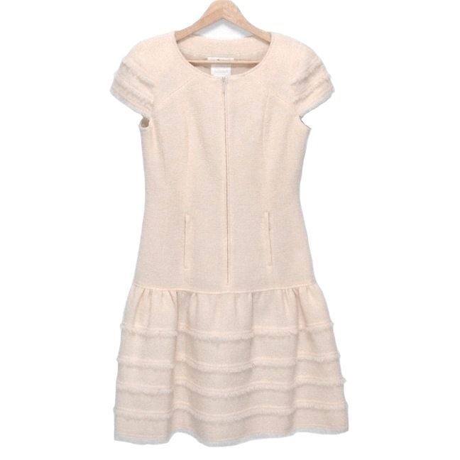 Rene(ルネ) ワンピース サイズ36 S レディース - ライトピンク クルー