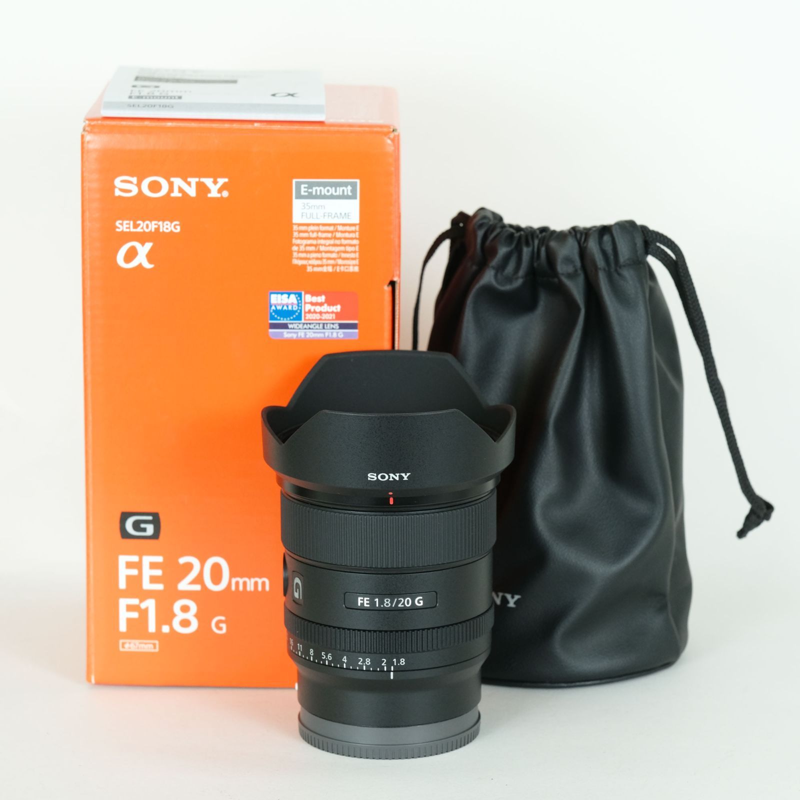 美品] SONY FE 20mm F1.8 G SEL20F18G | SONY Eマウント - メルカリ