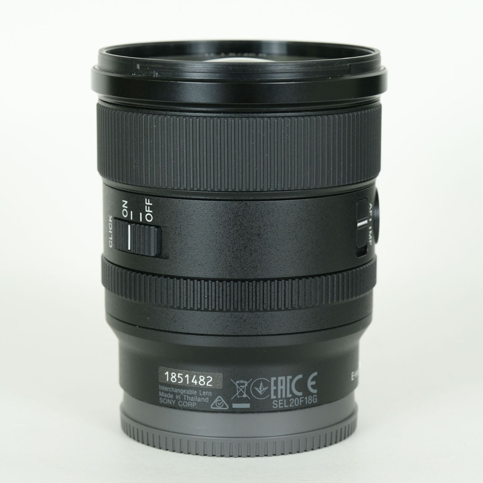 美品] SONY FE 20mm F1.8 G SEL20F18G | SONY Eマウント - メルカリ